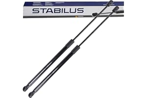 2x Original STABILUS Gasfeder Heckklappe Gasdruckdämpfer Heckklappendämpfer Gasdämpfer Dämpfer Kofferraum Kofferraumstange Kofferraumdämpfer Satz Länge 498,5 mm 430 N