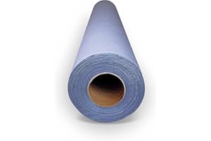 MUNTRADE Rollo de Papel Camilla de Color 1 Capa - 59cm ancho, ±70 metros de longitud, Sin Precorte, Papel Camilla Masaje y Estetica (1, VIOLETA)