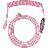 Glorious Sarmal Klavye Kablosu - Mekanik Oyun Klavyesi Sarmal Kablo i&ccedil;in Sarmal USB C Kablosu Zanaatk&acirc;r &Ouml;rg&uuml;l&uuml; Kablolar - &Ouml;ze