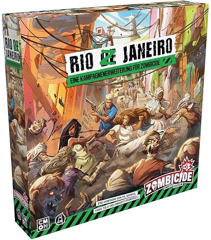 Army Of The Dead – Zombicide : Jeu Coopératif 1 à 6 Joueurs – Braquage à Las Vegas – Dès 14 Ans – 60 Min