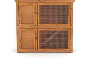 THE HUTCH COMPANY Orpington Inside-Outside Fully Assembled Hutch (3ft Double)