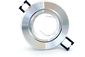 PIANETA LED Pianeta-led Support de spot GU10 en aluminium orientable, brillant/satiné, 50 mm