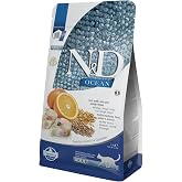 Low Ocean Morina Balıklı ve Portakallı Yetişkin Kedi Maması - 1,5 kg