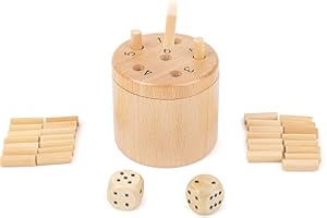 Small Foot-11365 Dados 6 lógica para Jugar de 2-6 Personas, Juego Social para Toda la Familia, 39 Piezas Juguetes, Multicolor, Einzelpack (11365)