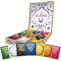 Pukka Herbs | Selection Box | Il meglio dei tè e delle tisane biologiche Pukka| Idea Regalo | 45 filtri