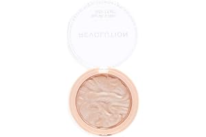 REVOLUTION BEAUTY LONDON Makeup Revolution Highlight Reloaded, Highly Pigmented, Shimmer Glow Finish Face Makeup, Just My Type, 10g