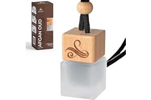 Afgan Oud Car Air Freshener for Men with Vent Clip | Automotive Air Freshener with Afgan Oud Fragrance | Odour Eliminating Car Air Fresheners by Perfa