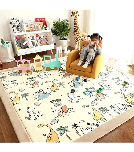 Tappeto In Pile Corallo Per Bambini - Spessore 3 Cm, Morbido, Anticaduta, Lavabile In Lavatrice