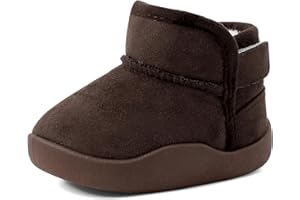 Cheerful Mario 1-5 Anni Stivaletti Bambino Bambina Invernali Scarpe Stivali Bimbo Bimba Peluche Caldo Foderato Facile da Indossare