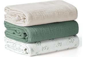 Peepeemax Baby skötfilt för nyfödda, stor muslinduk, 100 x 100 cm, mjuk, ventilerande bomull, muslinfilt, swaddle filt för po