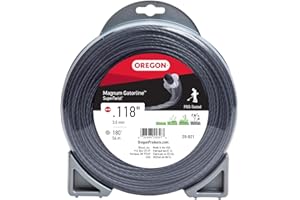 Oregon 20-021 Magnum Gatorline Supertwist Trimmer Line .118-Inch by 180-Foot