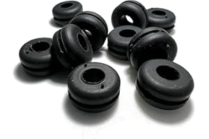 eXODA Passacavo aperto Passacavo in gomma Passacavo 6mm Boccola diaframma 10 pezzi