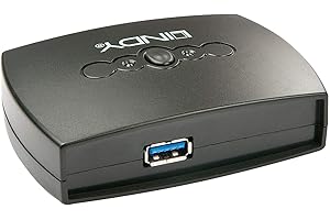 LINDY przełącznik USB 3.0 2 porty 2 komputery dzielą 1 urządzenie USB 3.0