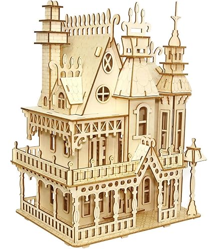 Quay Kit Di Costruzione In Legno Rinoceronte – Modellino FSC 12x25x8 Cm – Gioco Educativo Fai Da Te Da Assemblaggio, Pezzi Pretagliati