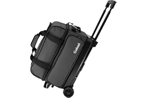 Goloni Bowling Roller Taschen,Bowling Ball Tasche,zwei Ball Bowling Tasche mit Rädern