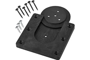 Viper by GLD Products QuickFit Dartboard Mounting Bracket with Pro Line Oche Tape, Black