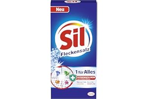 Sil 1 für Alles Fleckensalz, 500 g, Fleckenentferner, hygienische Reinheit auch in kaltem Wasser, für alle Flecken und Farben