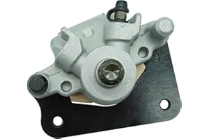 M MATI Rear Brake Caliper & Pads for Yamaha ATV Kodiak 400 YFM400 450 YFM500 Grizzly 400 YFM400 450 YFM450 1D9-2580V-02-00 1P1-2580V-00-00