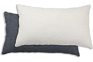 ONE-HOME Winter Bettwäsche Biber Meliert Baumwolle Flanell Kuschelig Flauschig Warme Weiche Melange Modern, Größe:2er Pack 40x80 cm, Farbe:Natur beige/anthrazit