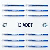 Pensan B&uuml;ro T&uuml;kenmez Kalem, Mavi, 1.0 mm, Model 2270 (12 Adet)