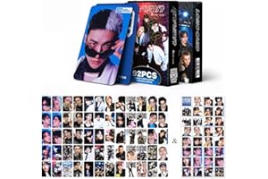 TUYINES Kpop Stray Kids Photo Cards, 60pcs Stray Kids Lomo Cards, 32pcs SKZ Stickers, SKZ Photocards (C)