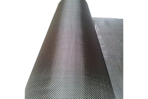 DUOJIN Origen de Fibra de Carbono de la Tela Tela de Carbono 3K 200 GE 1x1m DIY Negro