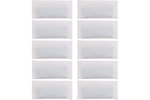 TSLBW 10 Pcs Curtain Weights Covered Lead 17g Bottom Drapery Lead Weights No-Woven Square Vinyl Curtain Weights for Home Office Hotel Curtains Tablecloth Accessories (10 Pcs)