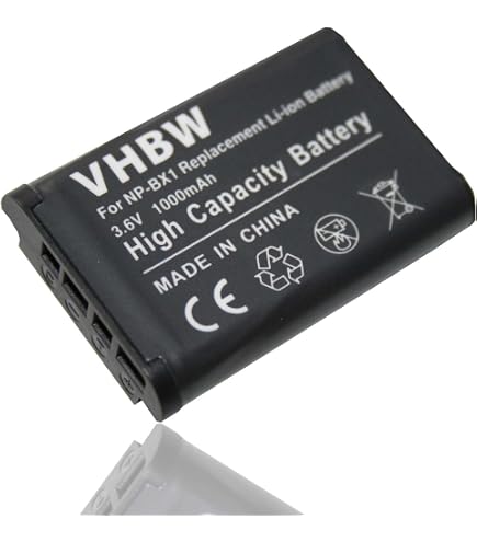 Vhbw Cavo USB-Micro USB 1m Bianco Per Sony HDR-AS10, AS100V, AS15, AS20, AS200V, AS30, AS300, AS50, CX405 - Ricarica E Sincronizzazione
