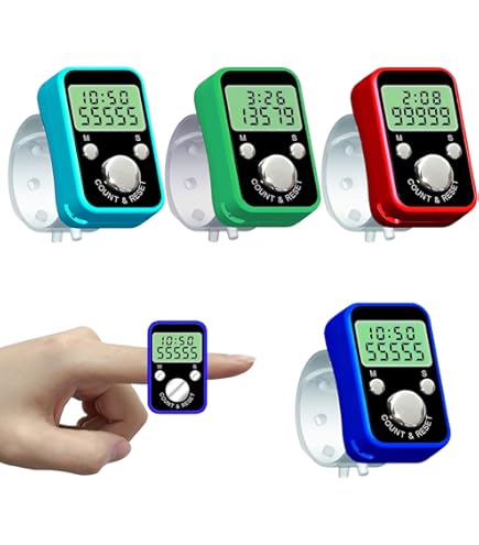 4 Contatori Digitali LCD Per Conteggio Manuale - Per Maglia, Tessitura E Hobby - Foto 6