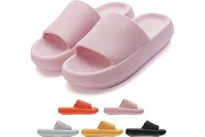 Sumvov Schlappen Wolken Schuhe Damen Cozislides Original Damen Badeschlappen Damen Herren EVA Schlappen Damen Super Weich Rutschfest Hausschuhe