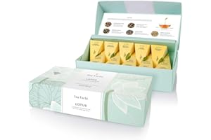 NEW Tea Forte Lotus Petite Presentation Box - Contains Ten Silken Pyramid Infusers