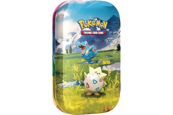 Pokémon : Mini-boîte Méga-Évolution – Héros Transcendants – Togepi et Kaiminus (1 Page d’Autocollants, 1 Carte Artistique et 2 boosters)