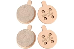 aibiku 2 Pares Pastillas de Freno de Sinterizado para Xiaomi M365 Pro, 1S, Essential, Pro 2 Eléctrico Patinete - Piezas de Repuesto de Scooter Accesorios