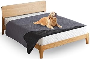 GUISHOP-EU Traverse Lavabili per Cani,Copridivano & Copriletto Impermeabile per Cani, copridivano antigraffio gatto, Tappetino per Addestramento del Cane Riutilizzabile per Gatti, Cani, Conigli ecc (208cm*132cm)