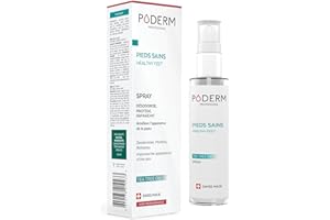 Poderm Spray Purificante de Pies para Micosis, el paquete puede variar, Menta, incoloro