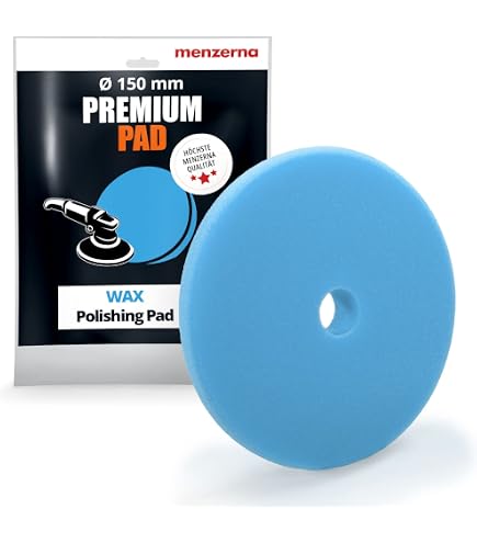 Garage Freaks Spugna per lucidatura – Foam Pad – Cuscinetto lucidante 150mm per piastra di supporto da 125mm – Velcro di alta qualità – Lucidatura ad alte prestazioni (Medium Cut Foam Pad