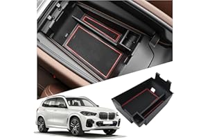 Ruiya Compatible with 2019-2025 2026 BMW X5 G05 X6 G06 X7 G07 Centre Console Storage Box, BMW X5 Armrest Organizer Tray Centre Console Organizer Centre Armrest Glove Box BMW X5 Accessories