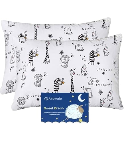 Federa Cuscino Bambini Balbina - Cotone 100%, Blu Arcobaleno, 40x60 Cm - Foto 13