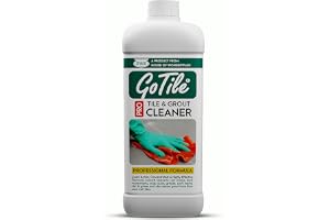 GoTile Pro Tile & Grout Cleaner - 1Ltr Trusted by Professionals Highly Effective & Concentrated Formula Removes Cement, Hard Water Marks, Grease & Grime Restores Shine to Tiles