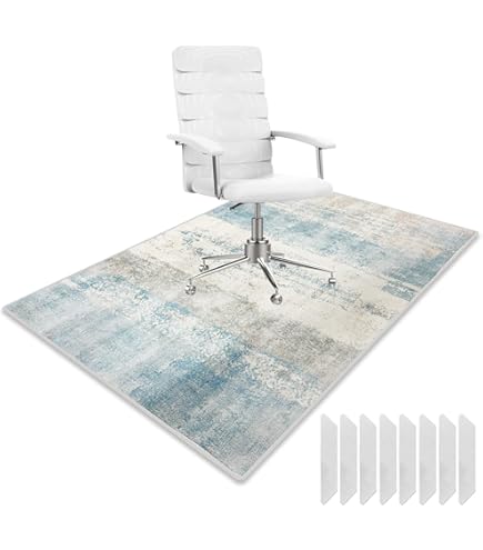 Tappetino Per Sedia Da Ufficio/Gaming - 120x150cm, Antiscivolo, Per Pavimenti - Foto 11