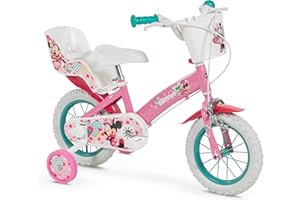 TOIMSA Bicicleta 12" Minnie Huffy (3/5 años), Multicolor