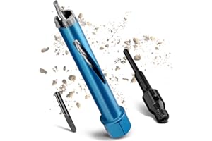 M22 Nass-/Trocken Bohrkrone | L200mm ⌀52mm | mit SDS Plus Adapter | 10mm Segment | Turbo Diamantbohrkrone Dosenbohrer Kernbohrkrone für Kernbohrgeräte zum Beton Stahlbeton Mauerwerk Granit Marmor