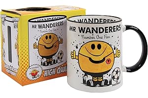 Kapow Gifts Mr Wanderers Mug - Ideal for The Football Man Cup Wolves, Ceramic, 250ml