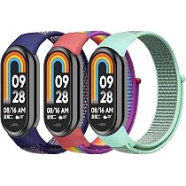 Geflochtenes Nylon-Armband Für Xiaomi Band 8 – Atmungsaktiv, Verstellbar & Schnell Wechselbar, Solo-Loop-Design
