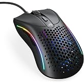 Glorious Oyun - Model D 2: Kablolu Ergonomik Fare, Superlight 58g, 26K Optik Sens&ouml;r, 6 Programlanabilir D&uuml;ğme, 80 Milyon Tıkl