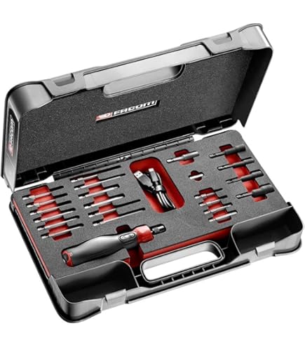 Tournevis assisté e Protwist avec 10 embouts PH PZ 6 pans ATPA4V.J12IPB Mabéo In