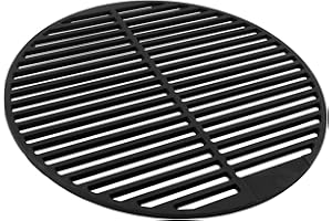 BBQ-TORO Griglia in ghisa | Ø 54,5 cm | Solida e Smaltata | Accessori per Barbecue, Grill a Gas, Grill a carbonella e Molto Altro Ancora | griglia Smaltata | griglia in ghisa, griglia per Grill