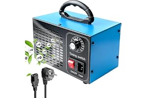 Ozongenerator, ozonapparat, kraftfull ozonluftrenare för att eliminera lukter för lägenhet, garage, bil, hotell, kök, husdjur