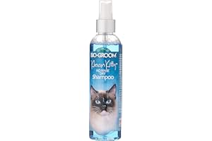 Bio-Groom - Clean Kitty - Katzenshampoo ohne Ausspülen - Wasserfrei - Reinigt und Pflegt - Milde, pH-balancierte Formel - Frei von Parabenen - 236 ml