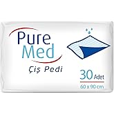 Puremed 60x90 cm Cat Dog Pee Pad 4X30 (120 Pieces)